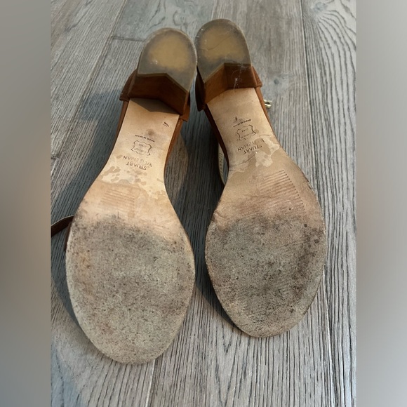 Stuart Weitzman Nearlynude sandals size 7 - Picture 3 of 4